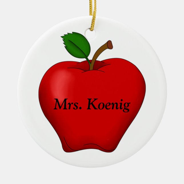 Apple Ornament (Front)