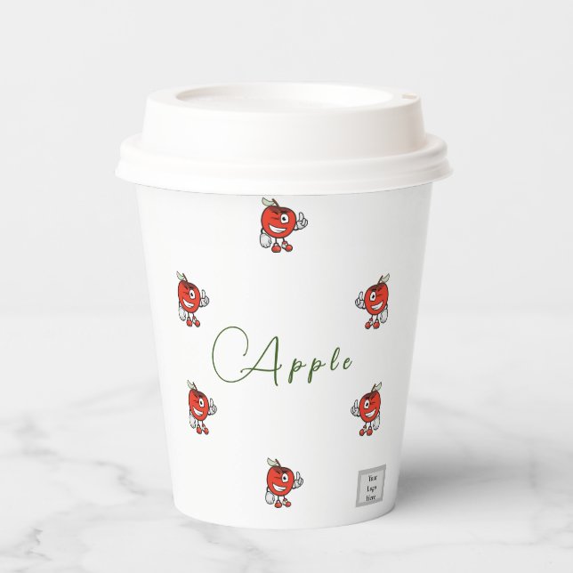 Apple Paper cup (Front)