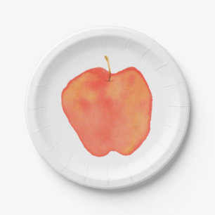 Apple Paper Plate