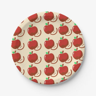 Apple Paper Plates 
