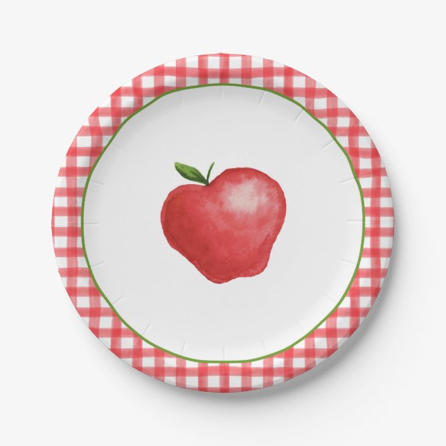 Apple Party Plate (Front)