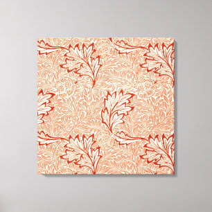 Apple Pattern (by William Morris) Canvas Print