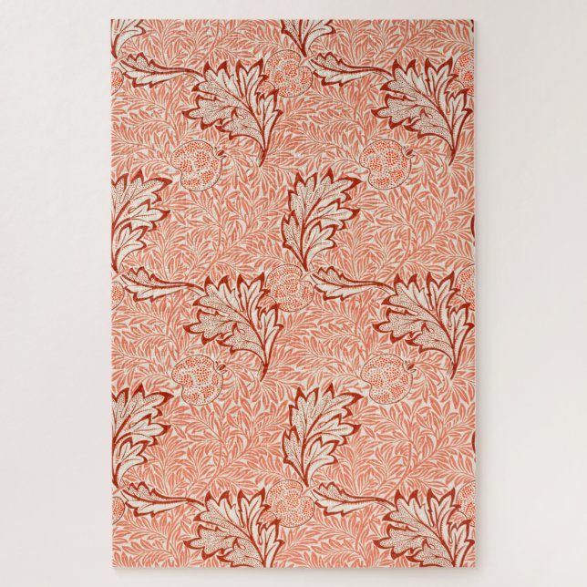 Apple Pattern (by William Morris) Jigsaw Puzzle (Vertical)