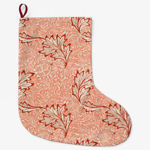 Apple Pattern (by William Morris) Large Christmas Stocking