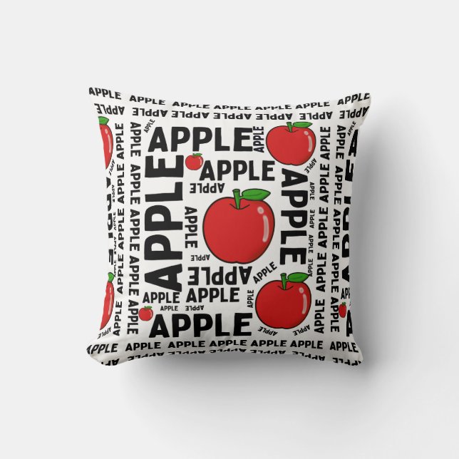 APPLE PATTERN CUSHION (Front)