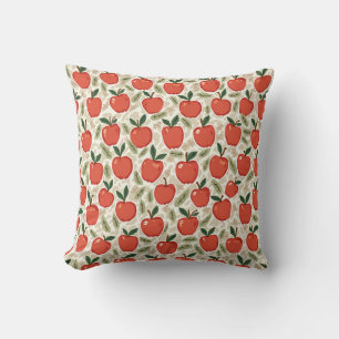 Apple pattern pillow cushion