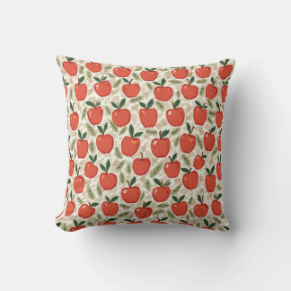 Apple pattern pillow cushion