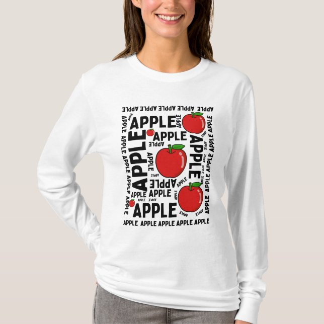 APPLE PATTERN T-Shirt (Front)