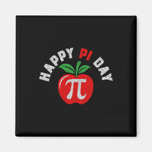 Apple Pi Day 3.14 Math Teacher Student Geek Nerd G Magnet