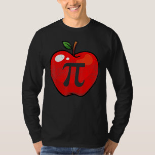 Apple Pi Day Math Lover Teacher Student 3 14 Apple T-Shirt