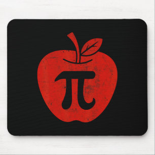 Apple Pi Day Pi Symbol Kids Toddler Youth Boys Gir Mouse Pad