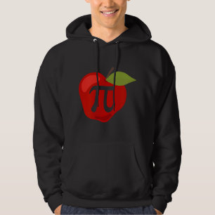 Apple Pi Funny Math Teacher Thanksgiving Pie Day G Hoodie