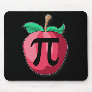 Apple Pi Funny Math Teacher Thanksgiving Pie Day G Mouse Pad