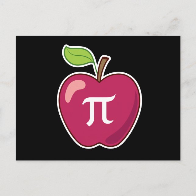 Apple Pi Postcard (Front)