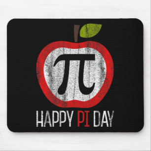 Apple Pi Shirt Math  Mouse Pad
