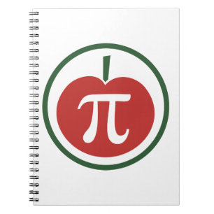 Apple Pi Spiral Notebook
