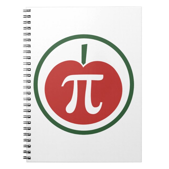 Apple Pi Spiral Notebook (Front)