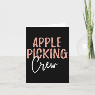 Apple Picking Crew Apple Picking Outfit Apple Pick Card