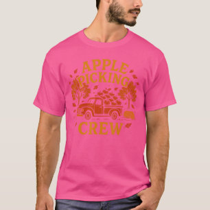 Apple Picking Crew Autumn Fall Orchard Season Fun T-Shirt