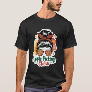Apple Picking Crew Fall Apple Orchard Women Harves T-Shirt