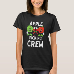 Apple Picking Crew Season Cute Fall Orchard Matchi T-Shirt