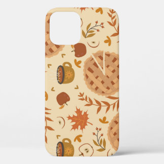 Apple Pie Autumn: Vintage Graphics iPhone 12 Case