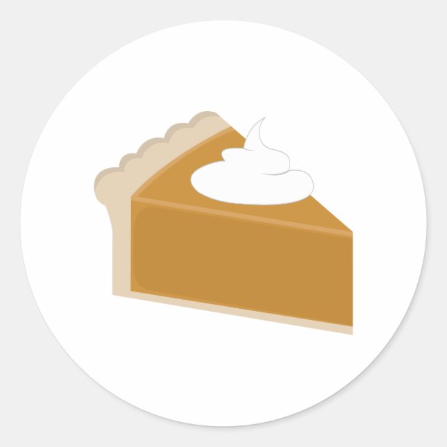 Apple Pie Classic Round Sticker (Front)