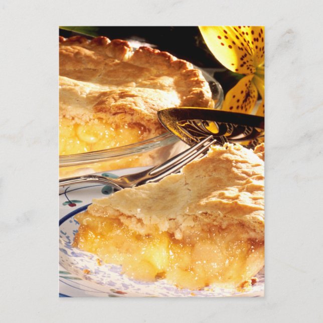 Apple Pie Dessert Postcard (Front)