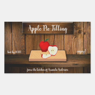Apple Pie Filling Canning Label