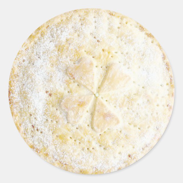 Apple Pie Food Dessert Stickers (Front)