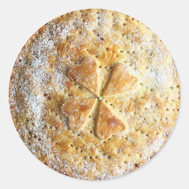 Apple Pie Food Dessert Stickers (Front)