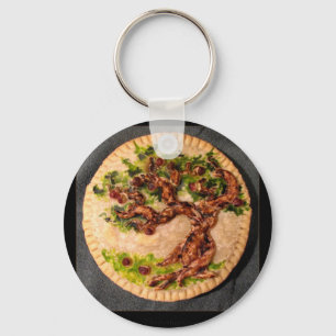 Apple Pie Key Ring