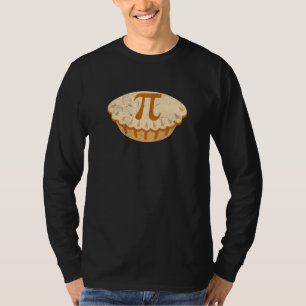 Apple Pie Pi Day Math Symbol Teachers Students T-Shirt