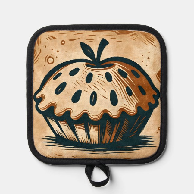Apple Pie Pot Holder (Front)