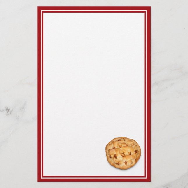 Apple Pie Stationery (Front)