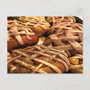 Apple Pie Tarts Postcard