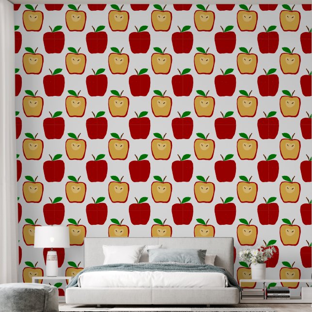 Apple Polkadots  Wallpaper (Bedroom)