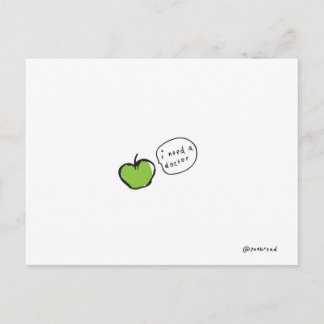 apple postcard