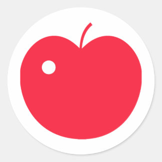 Apple Products & Designs! Classic Round Sticker