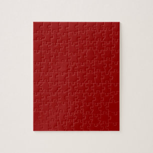 APPLE RED (a solid deep rich fruity colour) ~ Jigsaw Puzzle