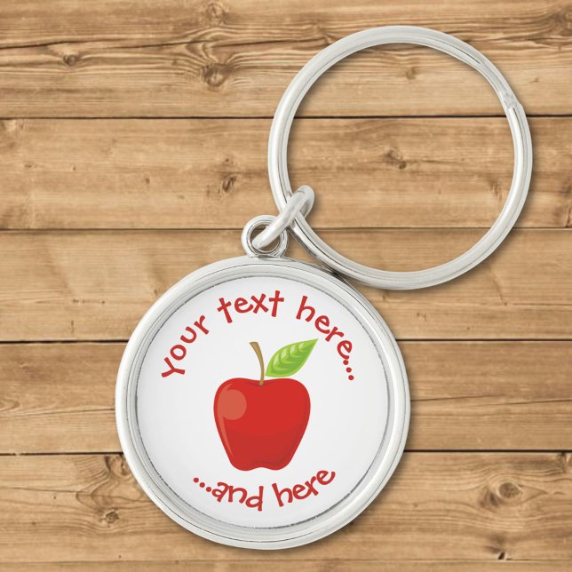 Apple Red Key Ring (Creator Uploaded)