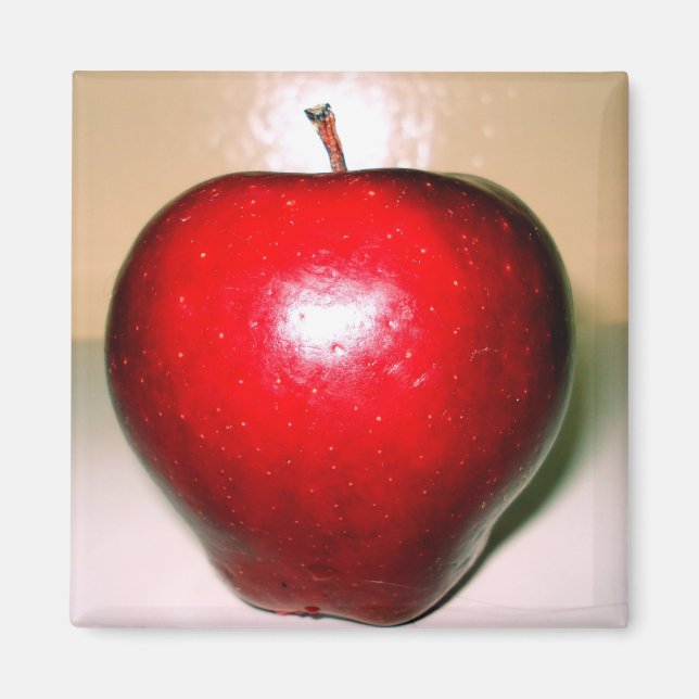 apple red magnet (Front)