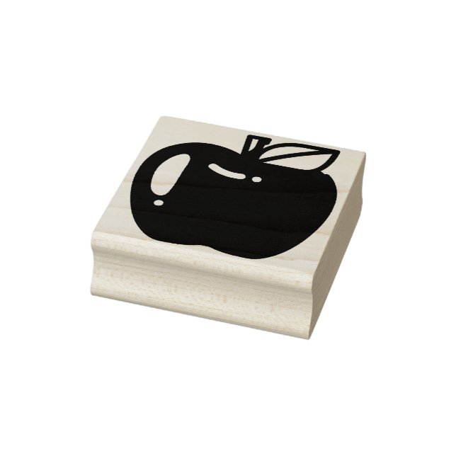apple rubber stamp (Stamp)