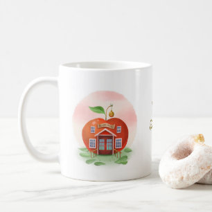 Apple Schoolhouse Teachers  Coffee Mug