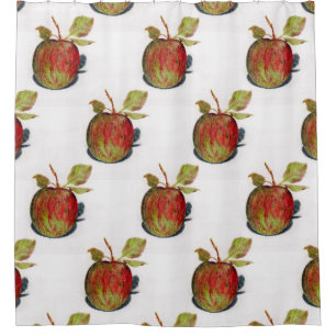 Apple Shower Curtain