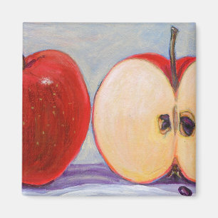 Apple Sliced Magnet