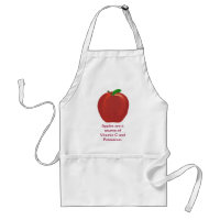 Apple Source of Vitamin C, Potassium Aprons