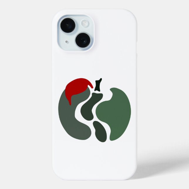 Apple Splitting Case-Mate iPhone Case (Back)