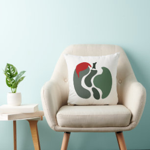 "Apple Splitting" Cushion