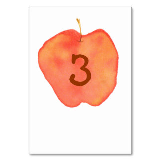 Apple Table Number